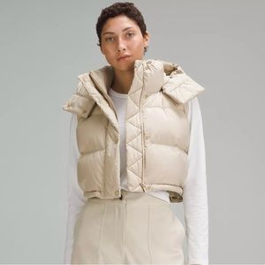 Lululemon Wunder Puff Super Cropped Vest